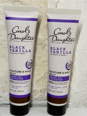 CAROL’S DAUGHTER BLACK VANILLA MOISTURE & HOLD JELLY BUNDLE